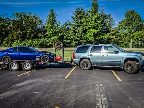 SpecFRS loaded up for travel