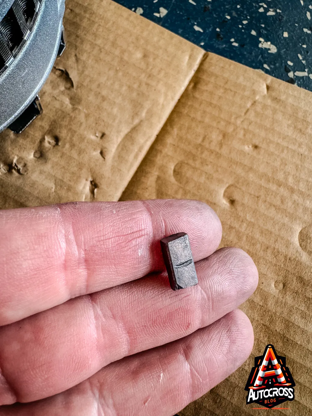 Random thing found on the ground after clocking alternator Random thing found on the ground after clocking alternator