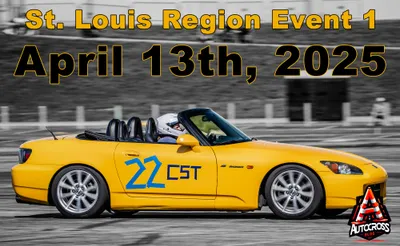 St. Louis Region Autocross Event 1 April 13th